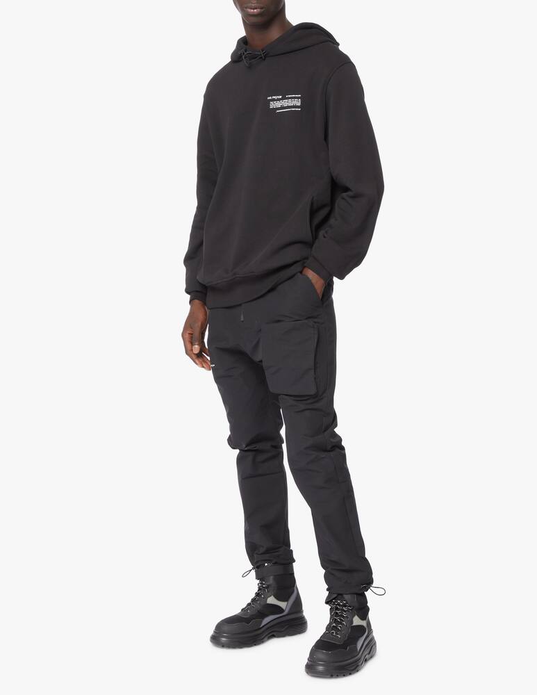 rinascente Iso.Poetism By Tobias Birk Nielsen Graphic printed multi pocket  hoodie