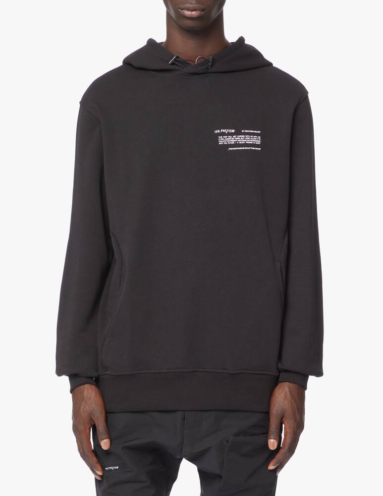 rinascente Iso.Poetism By Tobias Birk Nielsen Graphic printed multi pocket  hoodie