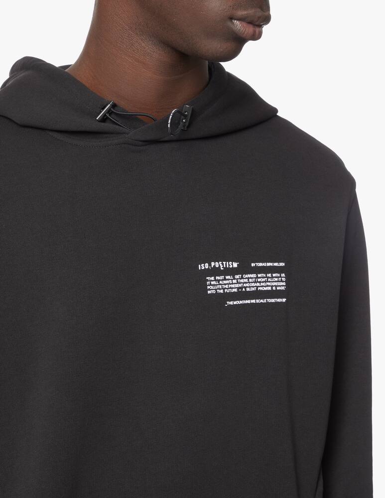 rinascente Iso.Poetism By Tobias Birk Nielsen Graphic printed multi pocket  hoodie