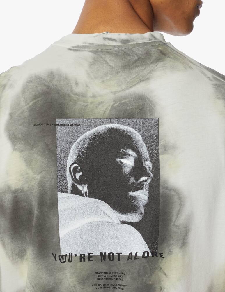 rinascente Iso.Poetism By Tobias Birk Nielsen Serigraphy print portrait t-shirt