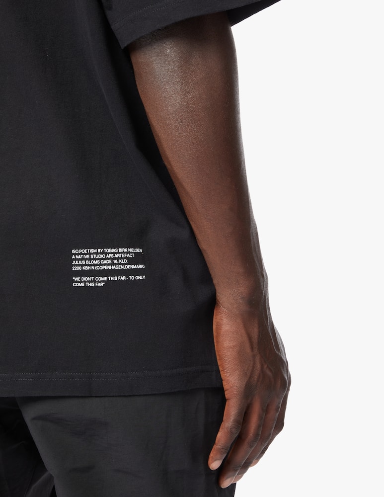 rinascente Iso.Poetism By Tobias Birk Nielsen Logo printed t-shirt