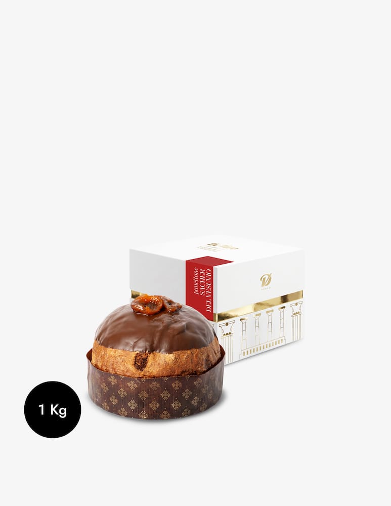 De Vivo Sacher del Vesuvio Panettone 1kg - picture 1 De Vivo Sacher del Vesuvio Panettone 1kg - picture 1