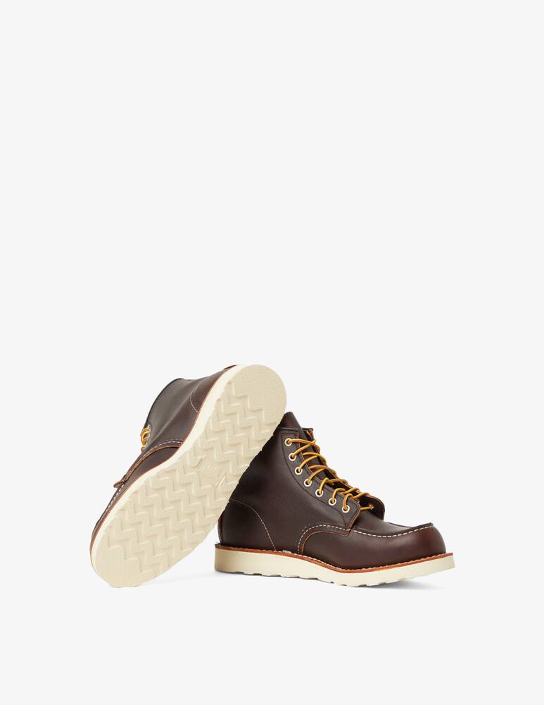 rinascente Redwing Moc toe brial oil boot - Brown