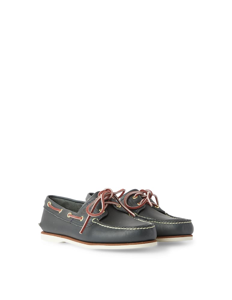 rinascente Timberland Mid blu classic boat shoes 