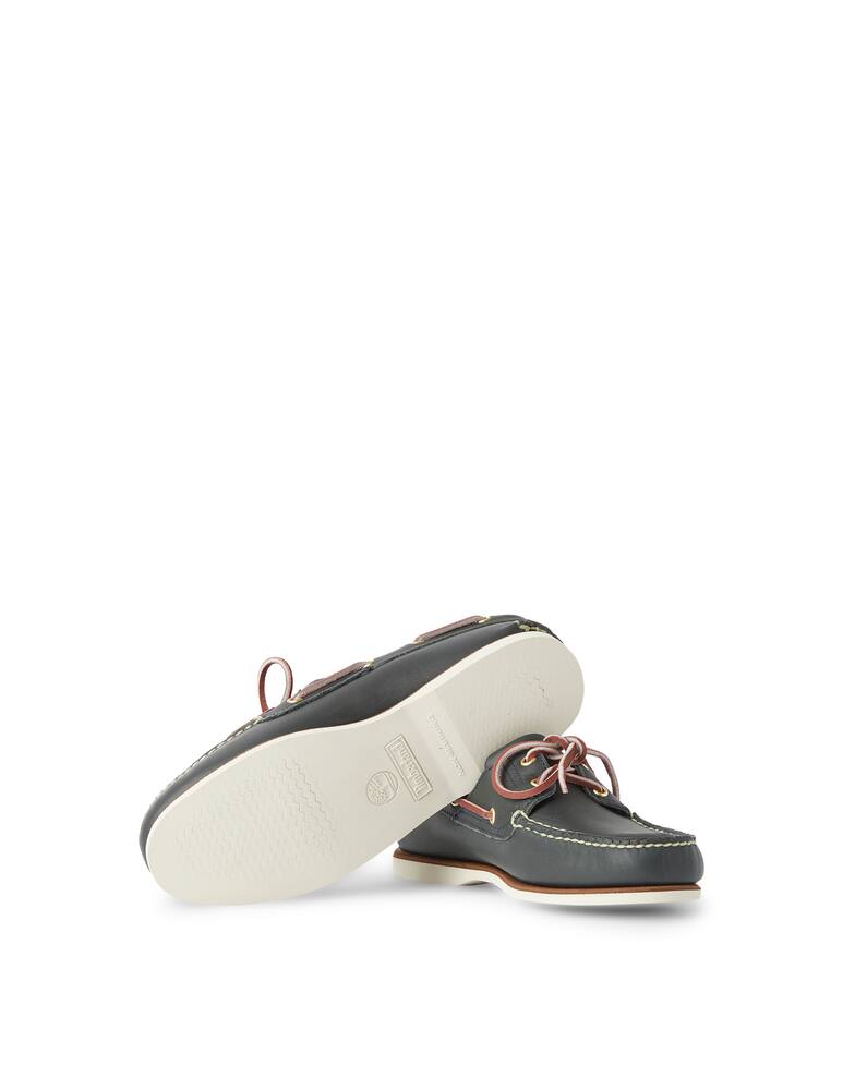 rinascente Timberland Mid blu classic boat shoes 