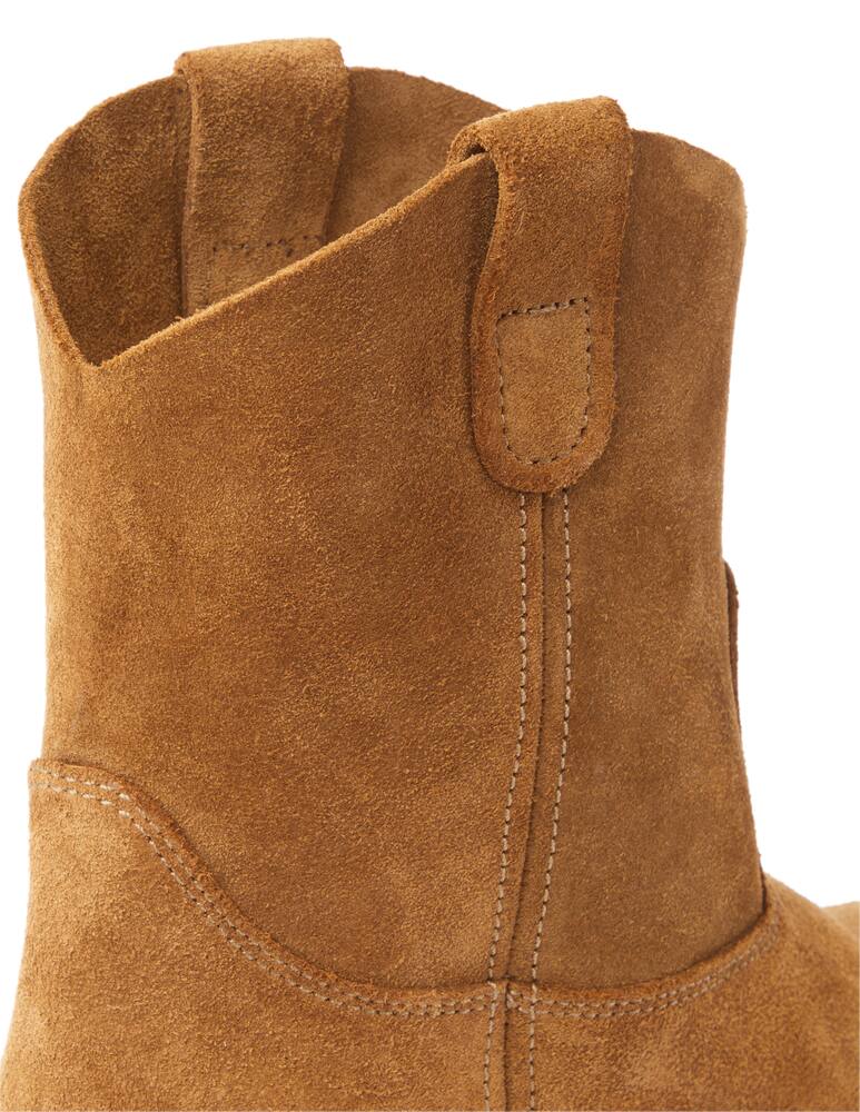 rinascente Re/Done 60s Camarguaise suede ankle boots - brown