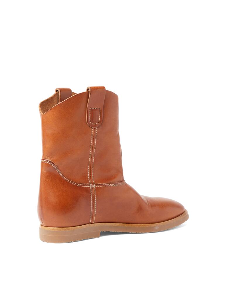 Re/Done 60s Camarguaise leather ankle boots - brown - picture 4