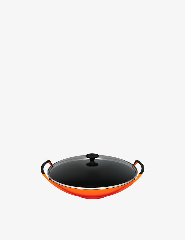 Le Creuset Wok con coperchio vetro 36cm - immagine 1 Le Creuset Wok con coperchio vetro 36cm - immagine 1
