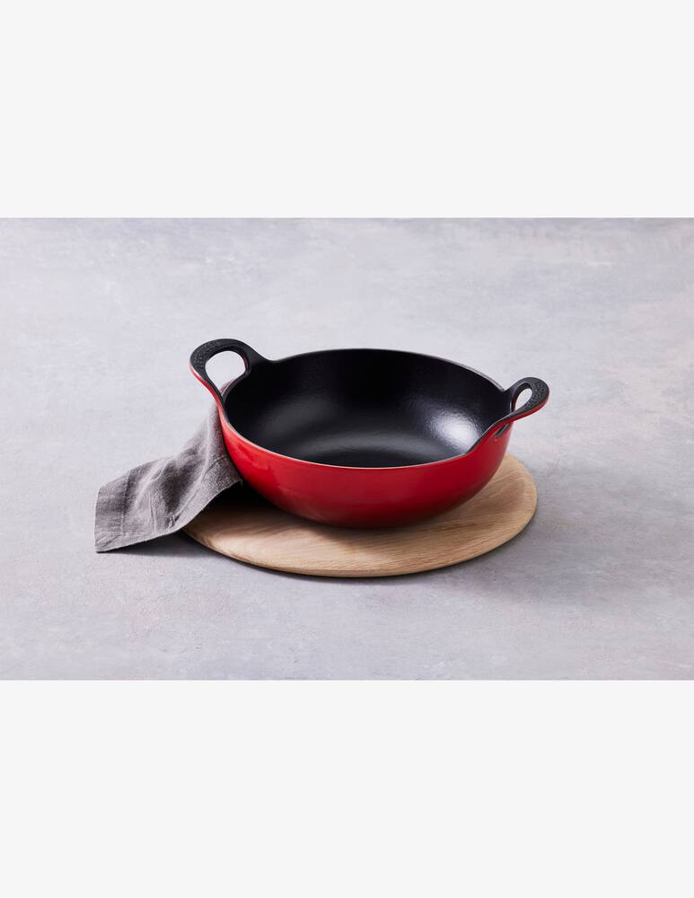 rinascente Le Creuset Cast Iron Balti Dish 24cm Cerise