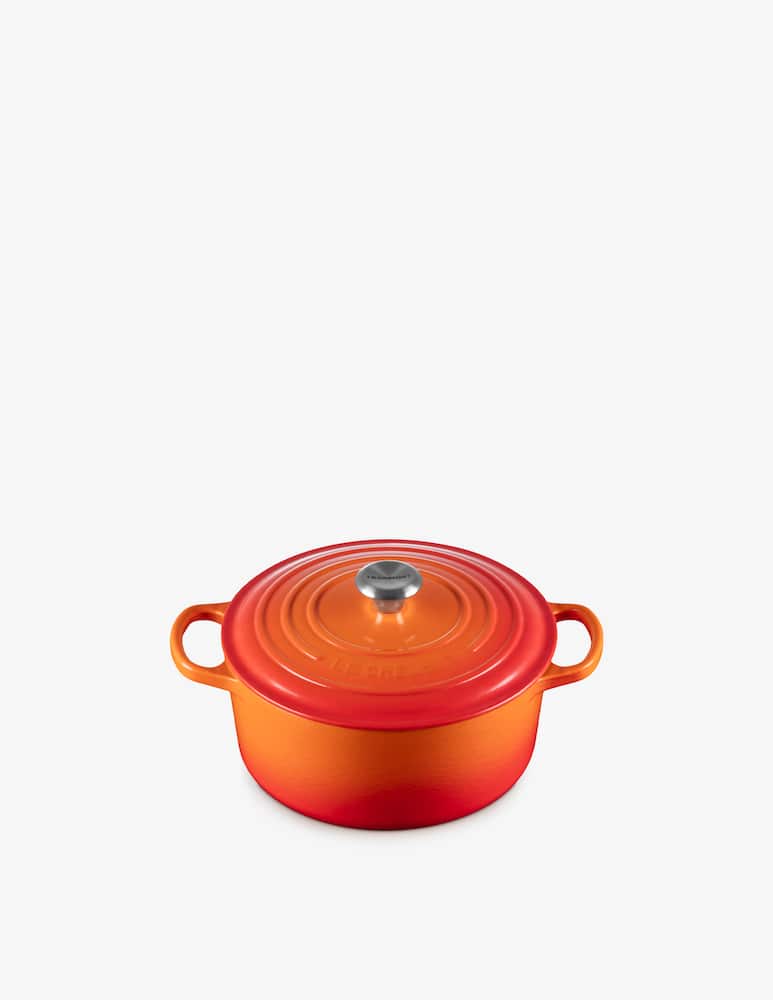 Le Creuset Cast Iron Round Casserole Volcanic 22cm - picture 1 Le Creuset Cast Iron Round Casserole Volcanic 22cm - picture 1