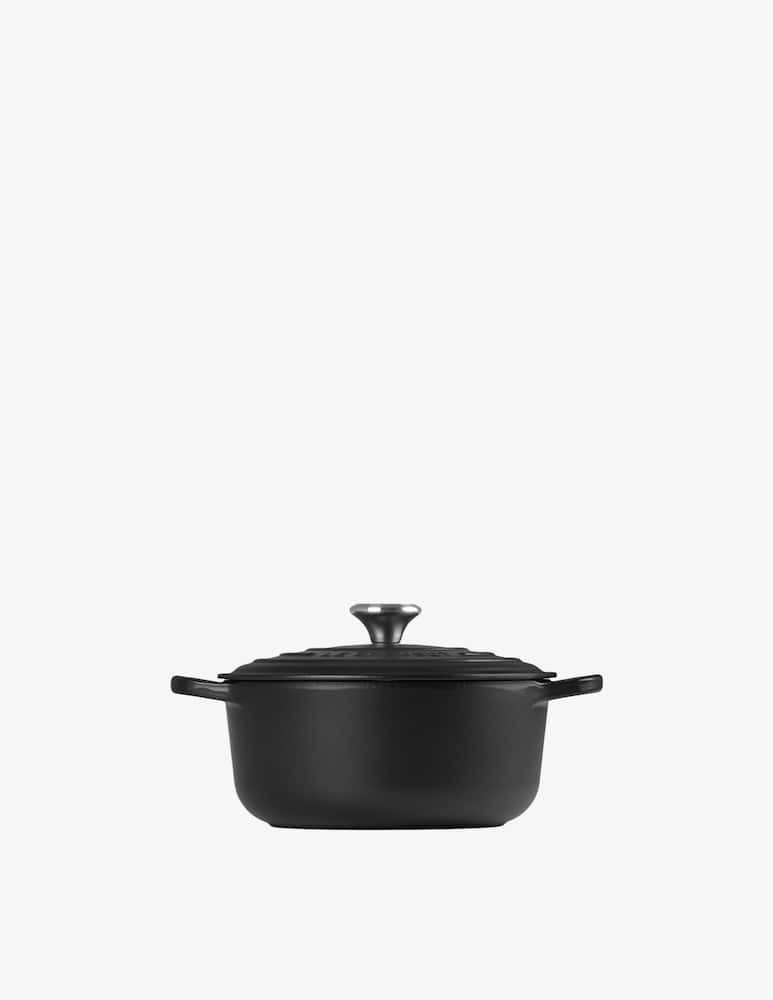 Le Creuset Round Casserole Cast Iron Black Matte 20cm - picture 5