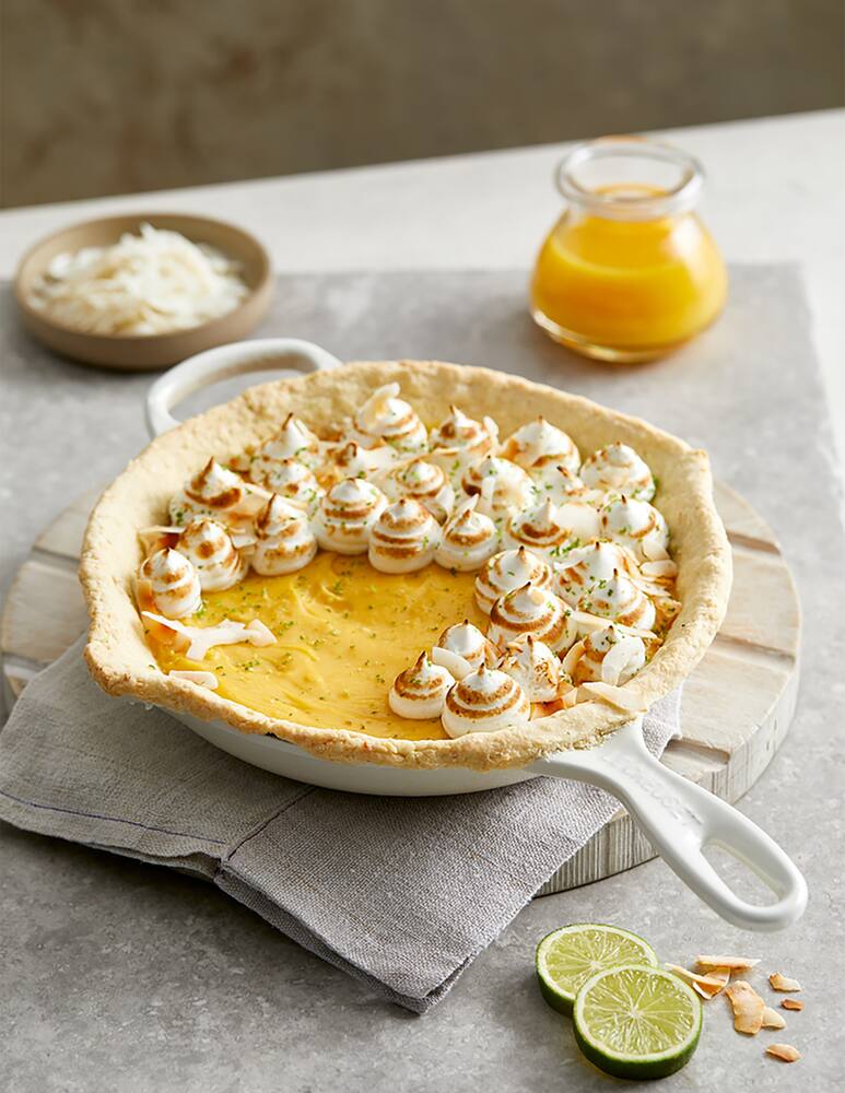 rinascente Le Creuset Signature Round Skillet 23cm Meringue