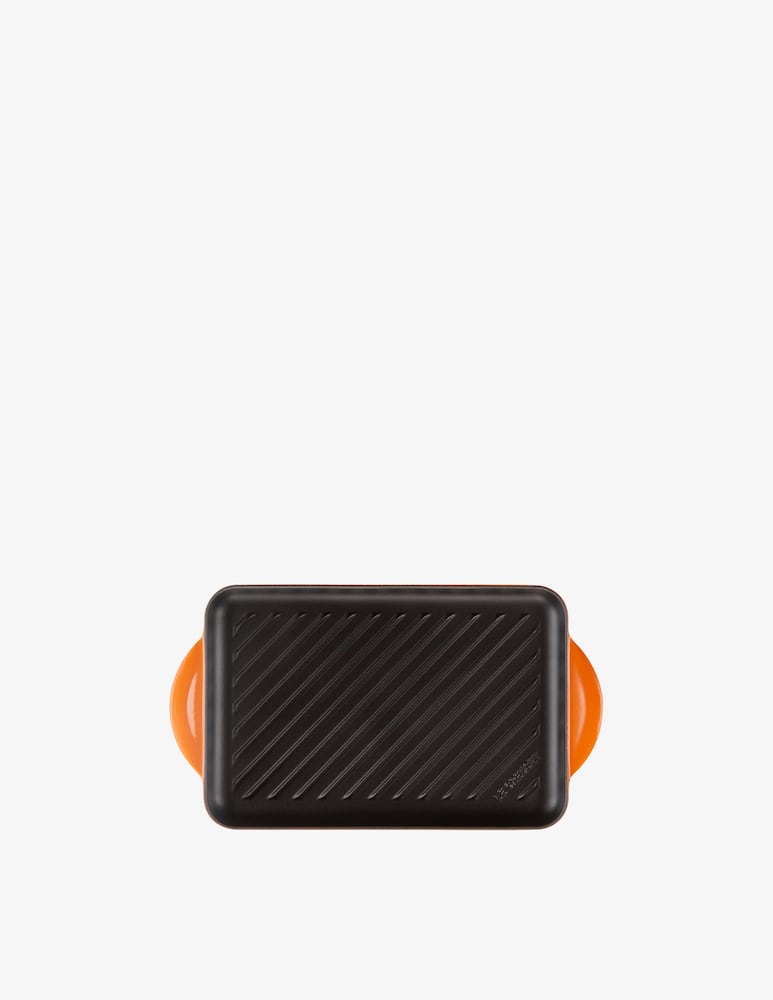 Le Creuset Grill Rettangolare 32X22 Arancio - immagine 2 Le Creuset Grill Rettangolare 32X22 Arancio - immagine 2