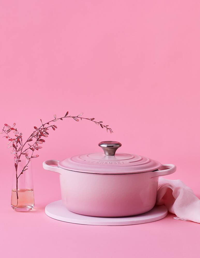 rinascente Le Creuset Evolution Cast Iron Round Casserole With Lid 24cm