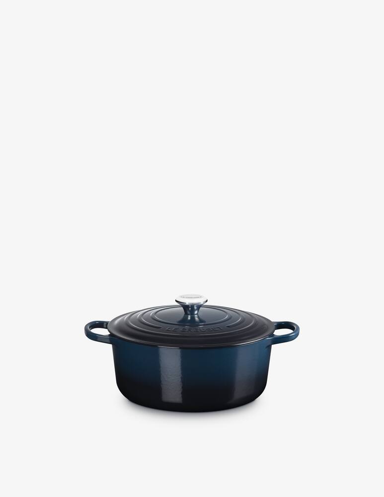 Le Creuset Signature Round Casserole/Oven 28cm Nuit - picture 1 Le Creuset Signature Round Casserole/Oven 28cm Nuit - picture 1