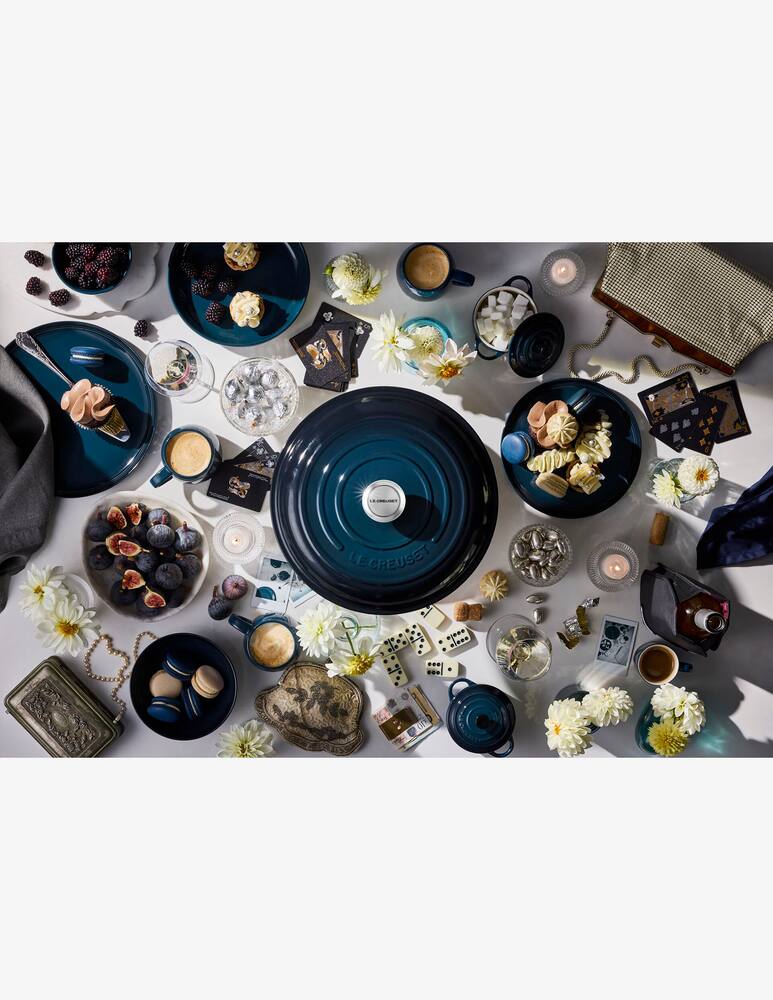 rinascente Le Creuset Signature Round Casserole/Oven 24cm Nuit