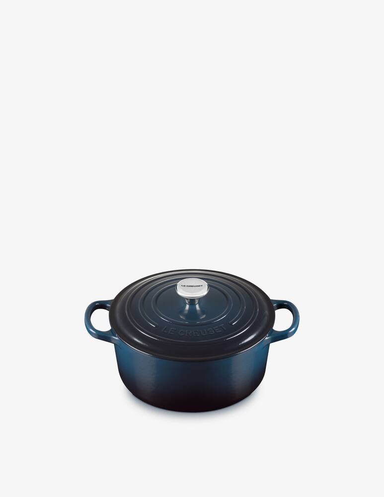 rinascente Le Creuset Signature Round Casserole/Oven 22cm Nuit