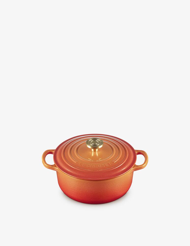 rinascente Le Creuset Signature Round Casserole 20cm Flamme Dorée