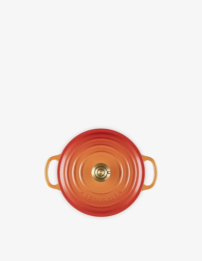 rinascente Le Creuset Signature Round Casserole 20cm Flamme Dorée