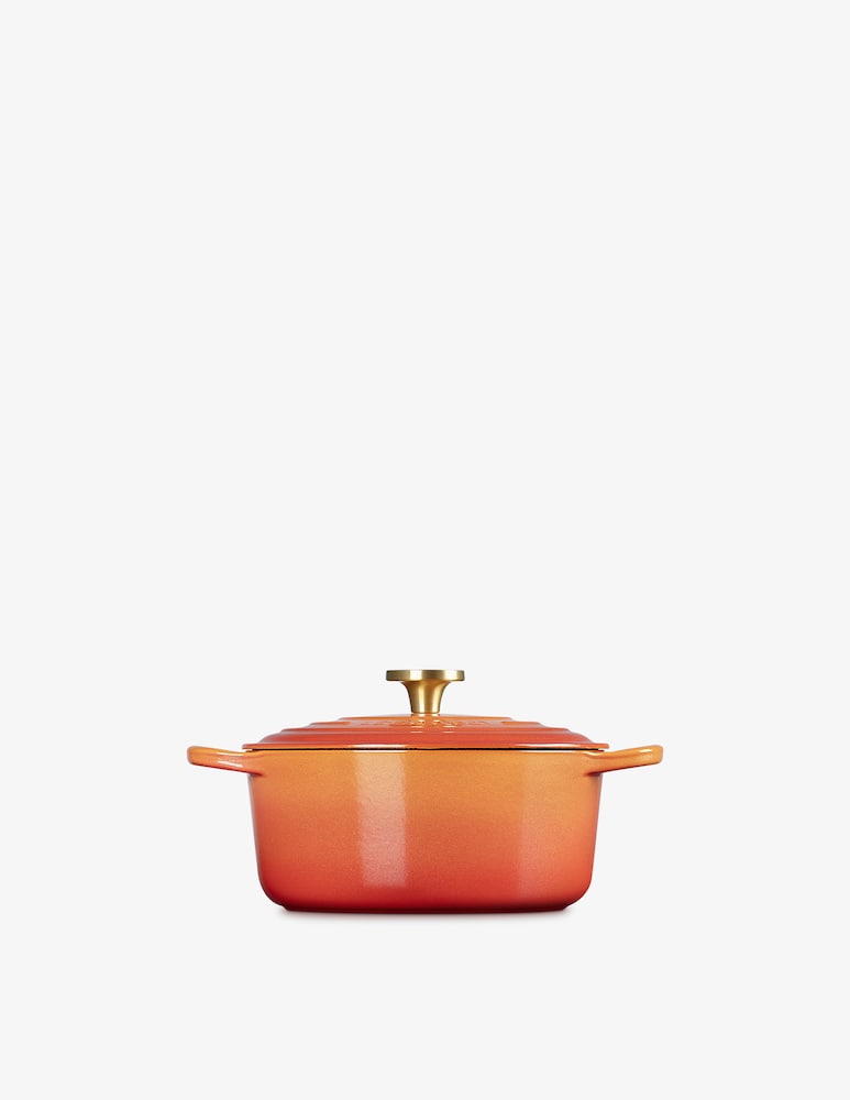 rinascente Le Creuset Signature Round Casserole 24cm Flamme Dorée