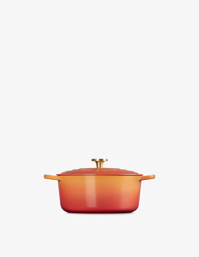 rinascente Le Creuset Signature Round Casserole 28cm Flamme Dorée