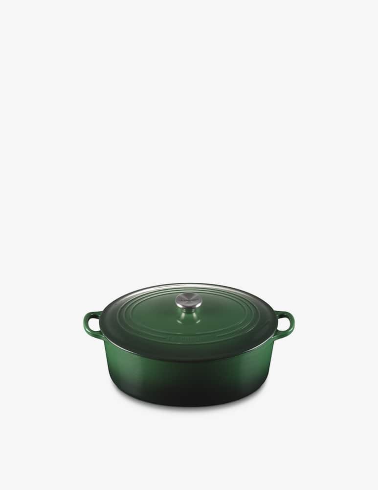 rinascente Le Creuset Cocotte Ovale Tradition 31cm Juniper