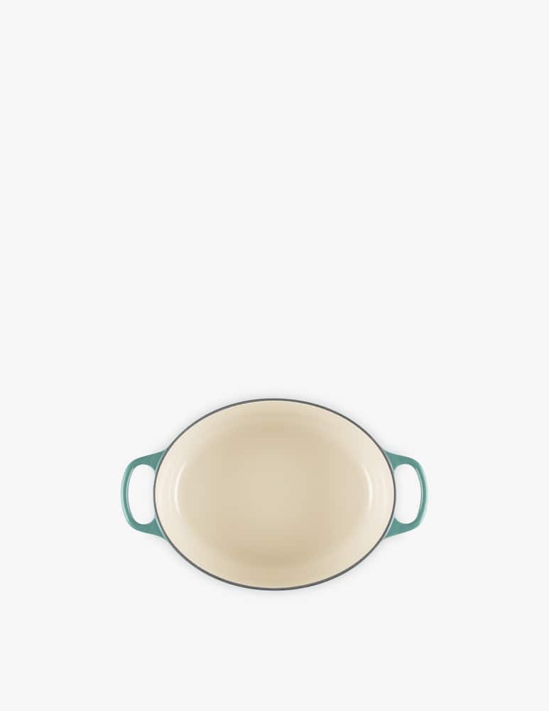 rinascente Le Creuset Signature Oval Casserole/Oven 27cm Gold Knob