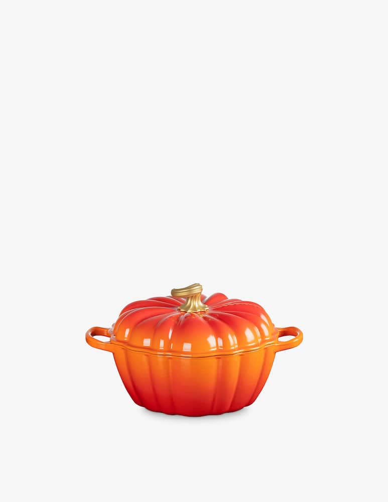Le Creuset Cocotte Zucca Evolution 24cm con pomolo oro - immagine 5 Le Creuset Cocotte Zucca Evolution 24cm con pomolo oro - immagine 5