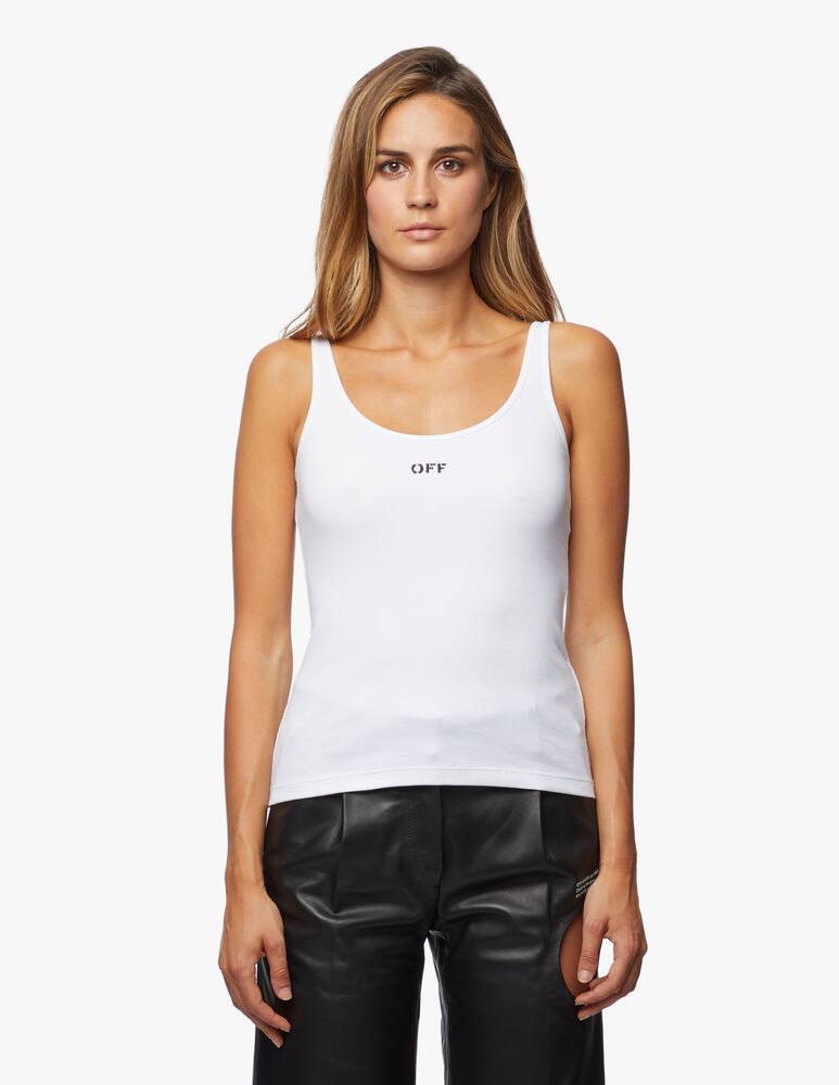 rinascente Off-White Canotta in cotone 