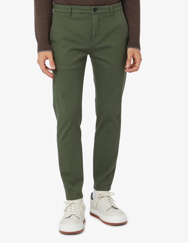 rinascente Department 5 Prince gabardina trousers - green