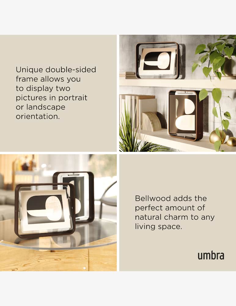 Umbra Bellwood Cornice Da Tavolo 20x25cm - immagine 4 Umbra Bellwood Cornice Da Tavolo 20x25cm - immagine 4