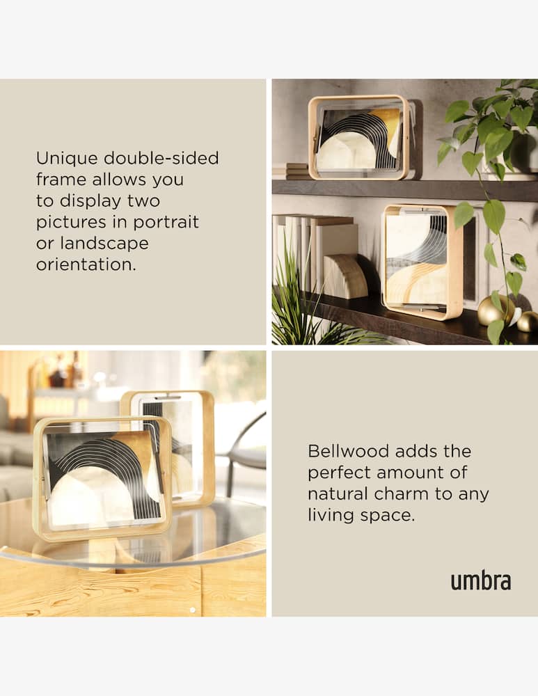 Umbra Bellwood Cornice Da Tavolo 20x25cm - immagine 5 Umbra Bellwood Cornice Da Tavolo 20x25cm - immagine 5