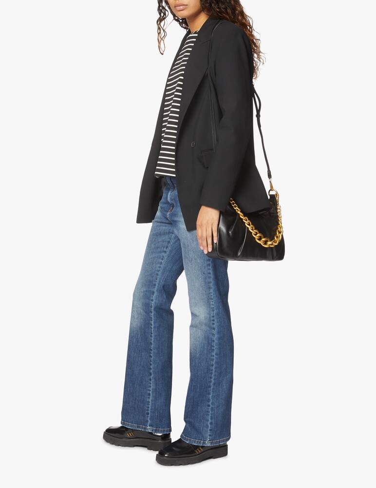 rinascente Gianni Chiarini Firenze Bonnie hobo leather shoulder bag - black