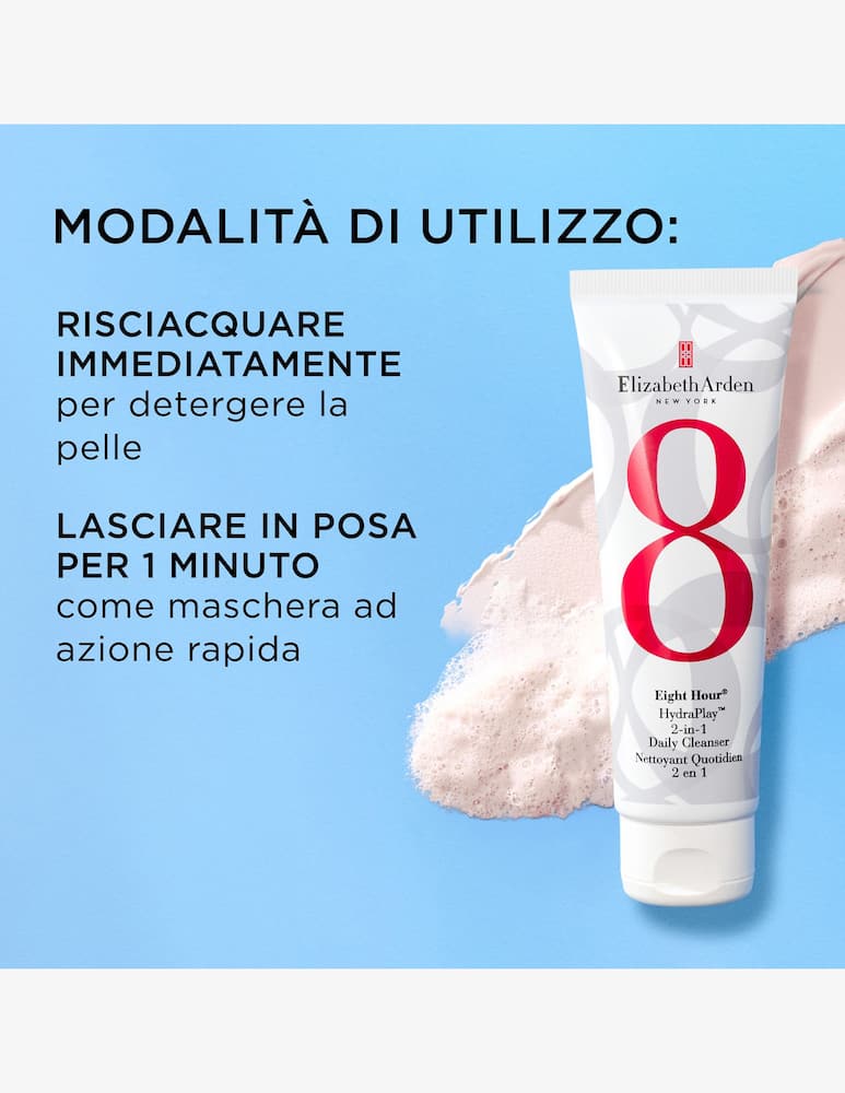 Elizabeth Arden HydraPlay 2-in-1 Daily Cleanser - immagine 6 Elizabeth Arden HydraPlay 2-in-1 Daily Cleanser - immagine 6