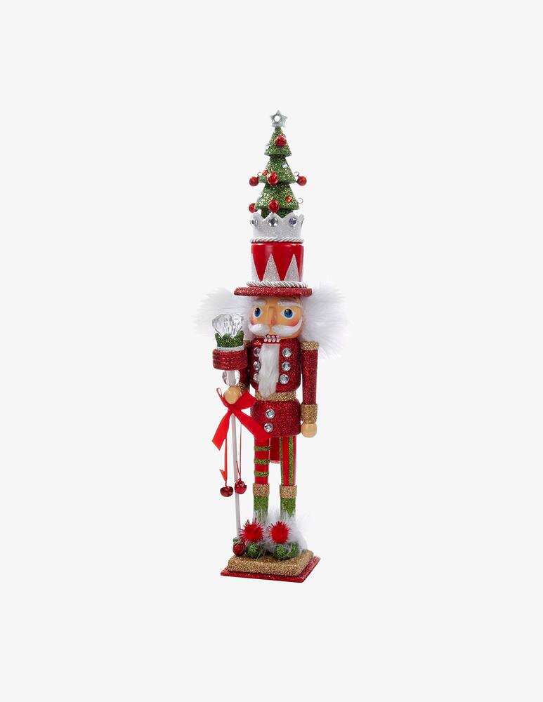 rinascente Kurt S. Adler Schiaccianoci 38Cm "Holly Wood" Con Cappello Abero Di Natale