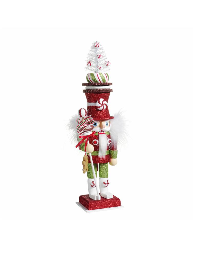 rinascente Kurt S. Adler Holly Wood Candy Soldier Nutcracker.