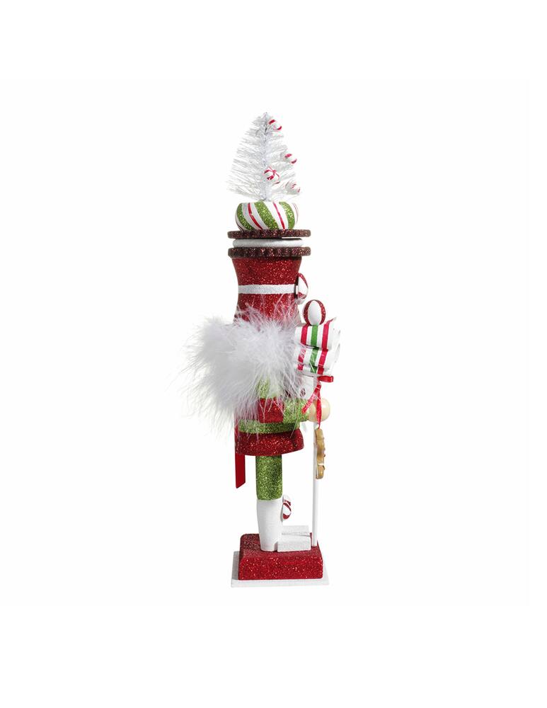 rinascente Kurt S. Adler Holly Wood Candy Soldier Nutcracker.