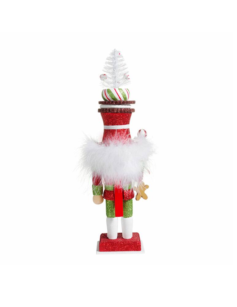 rinascente Kurt S. Adler Holly Wood Candy Soldier Nutcracker.