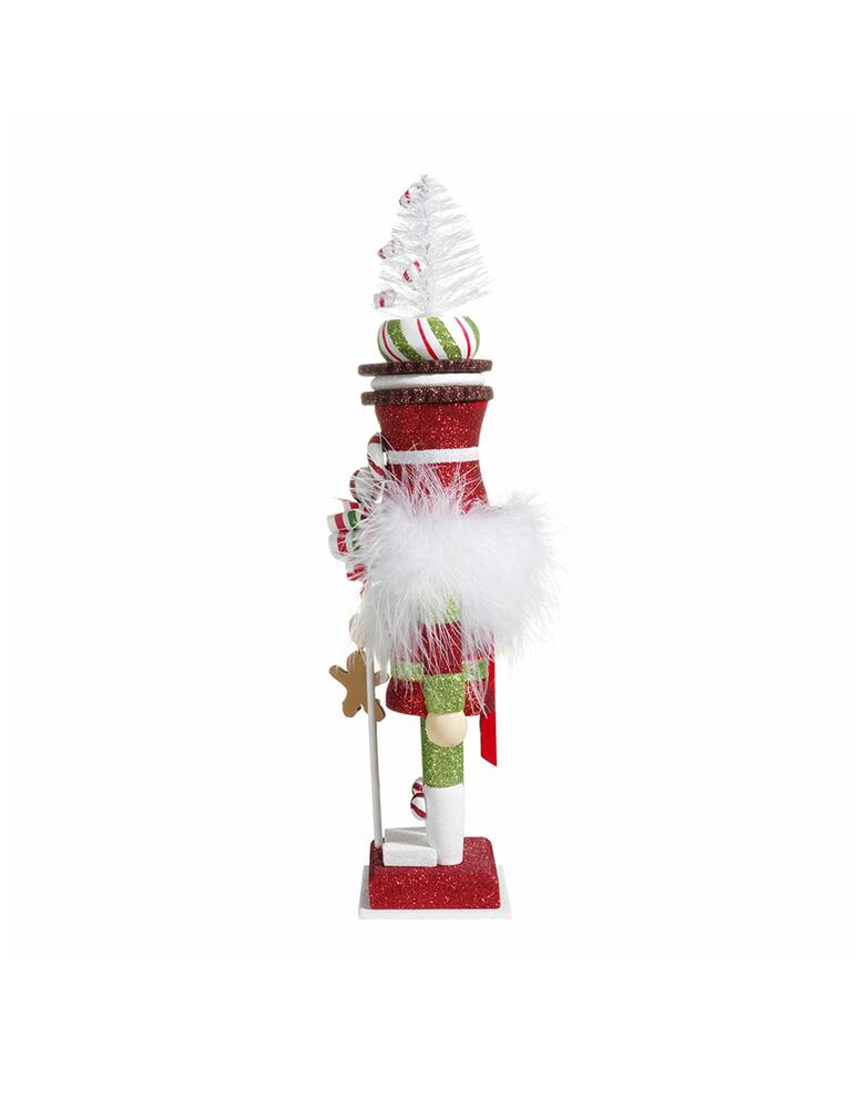 rinascente Kurt S. Adler Holly Wood Candy Soldier Nutcracker.
