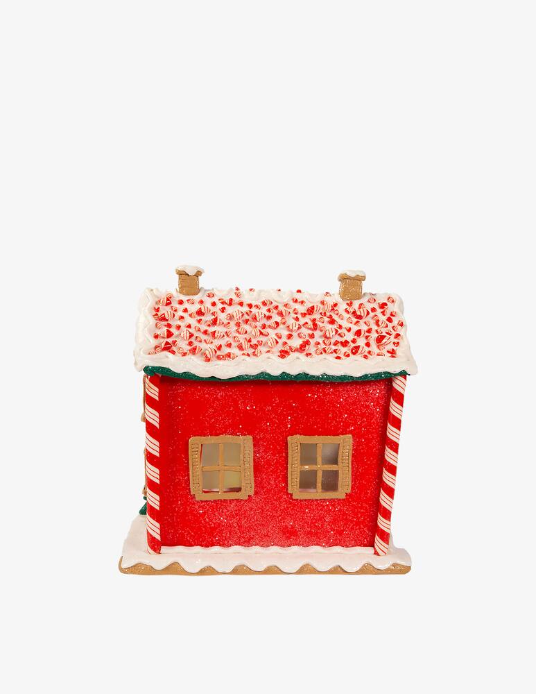 rinascente Kurt S. Adler Casetta Di Pan Di Zenzero 24Cm Con Musica Luce Led E Timer