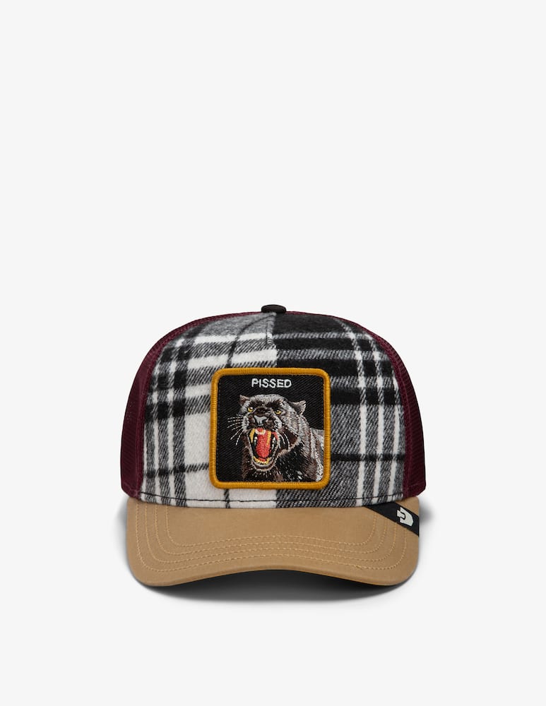 Goorin Bros Cappellino trucker in lana check - immagine 1 Goorin Bros Cappellino trucker in lana check - immagine 1