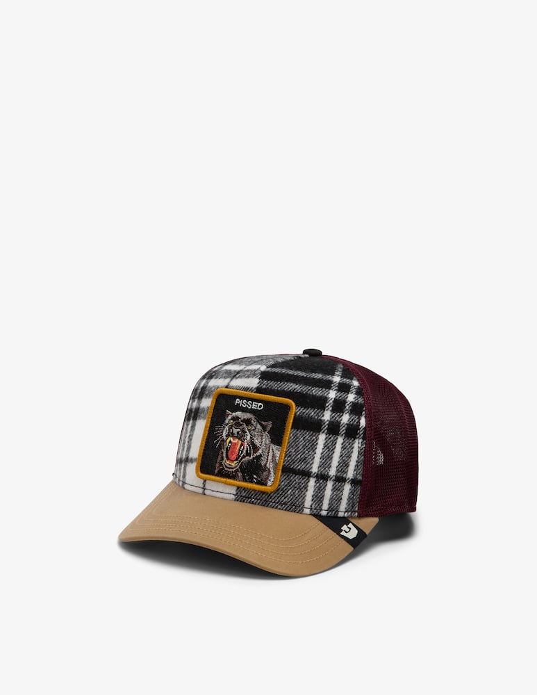 Goorin Bros Cappellino trucker in lana check - immagine 2 Goorin Bros Cappellino trucker in lana check - immagine 2