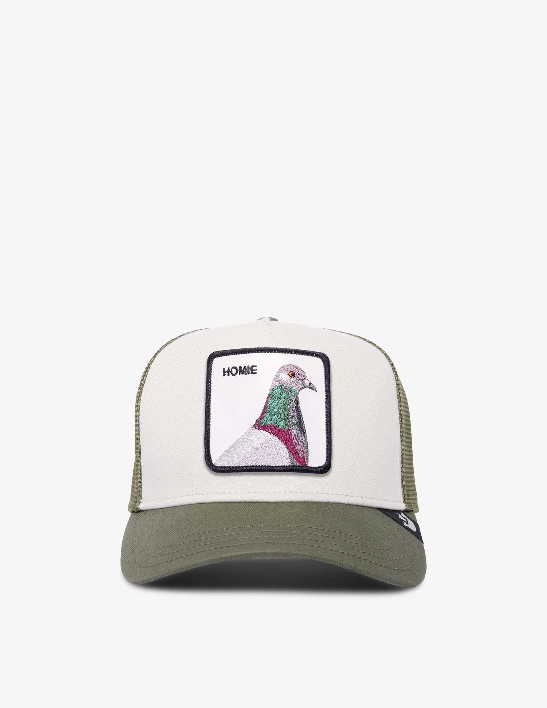 Goorin Bros. Neon Noir Collection Cappello Trucker Unisex. 5 Pannelli, Retro In Rete, Chiusura Regolabile. Visiera 6,3 Cm. - 2