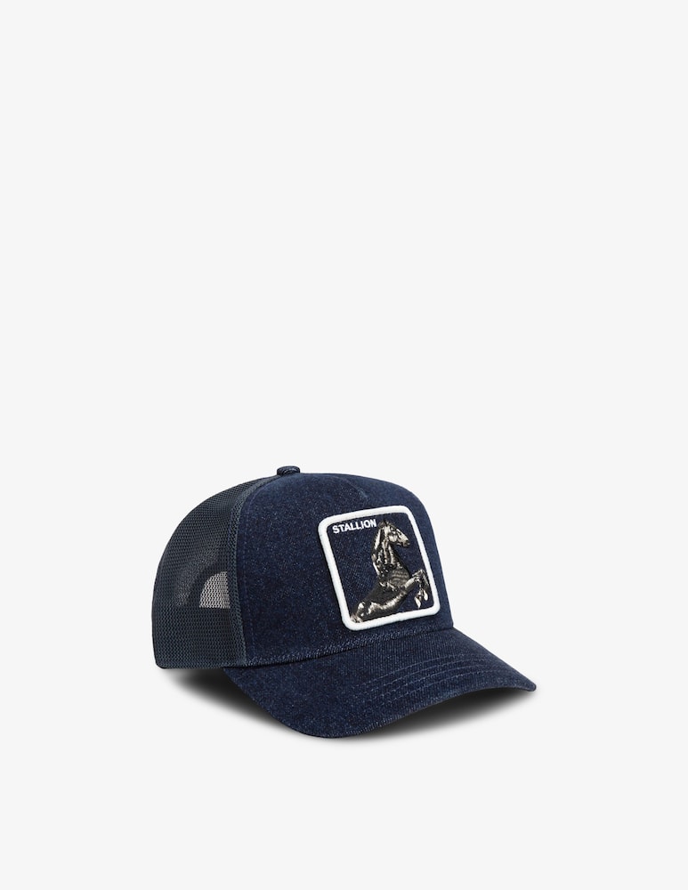 rinascente Goorin Bros Cappellino Stallion denim