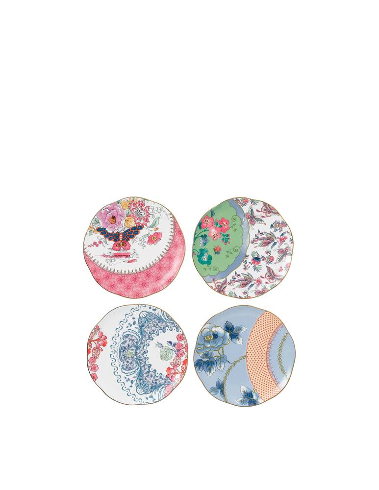rinascente Wedgwood Butterfly Bloom Piatto 20Cm 4 Pezzi