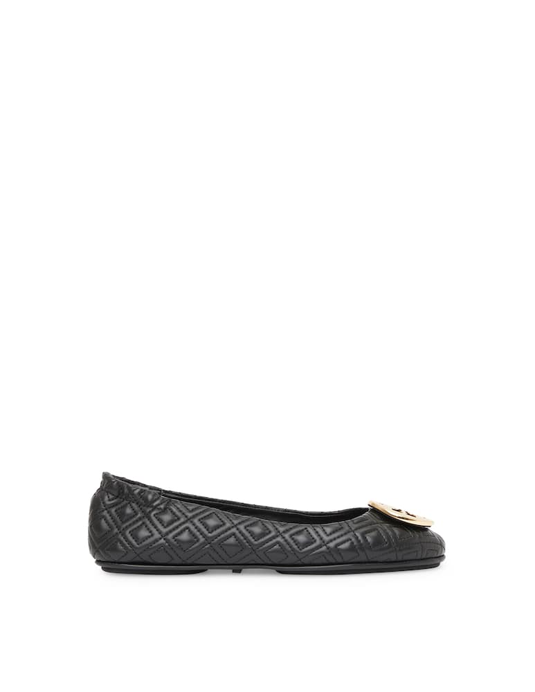 Tory Burch Ballerina in pelle matelassé Minnie - immagine 1 Tory Burch Ballerina in pelle matelassé Minnie - immagine 1