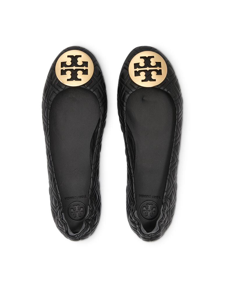 Tory Burch Ballerina in pelle matelassé Minnie - immagine 3 Tory Burch Ballerina in pelle matelassé Minnie - immagine 3