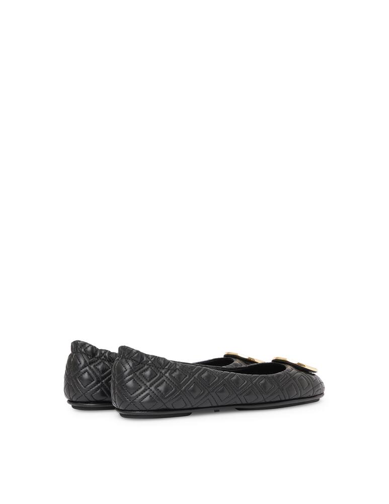 Tory Burch Ballerina in pelle matelassé Minnie - immagine 4 Tory Burch Ballerina in pelle matelassé Minnie - immagine 4