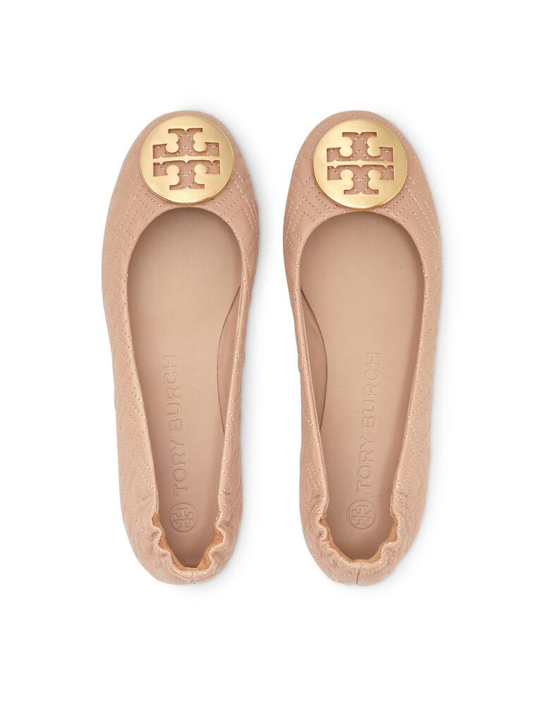 Tory Burch Ballerina in pelle matelassé Minnie - immagine 3 Tory Burch Ballerina in pelle matelassé Minnie - immagine 3