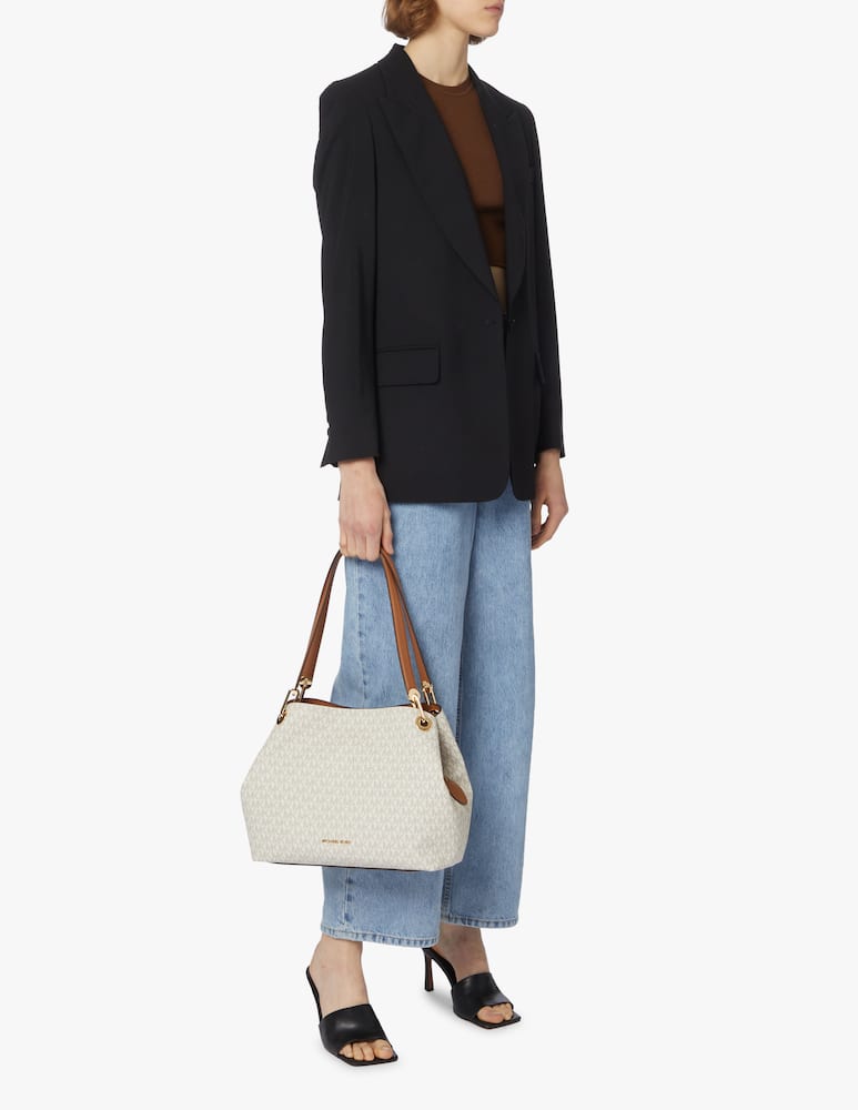 rinascente Michael Michael Kors Borsa a spalla Raven grande con logo